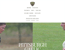 Tablet Screenshot of pittsburghgaa.com